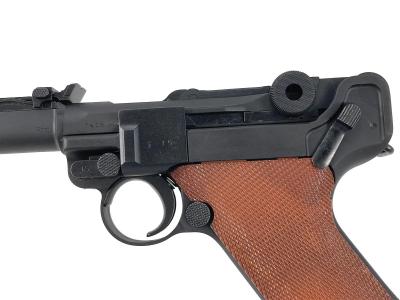 [タナカ] ルガーP08 8インチ HW エルフルトバージョン / ERFURT version ガスブローバックガン 23/11以降ロット (中古)サブ画像へ3
