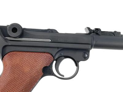 [タナカ] ルガーP08 8インチ HW エルフルトバージョン / ERFURT version ガスブローバックガン 23/11以降ロット (中古)サブ画像へ4