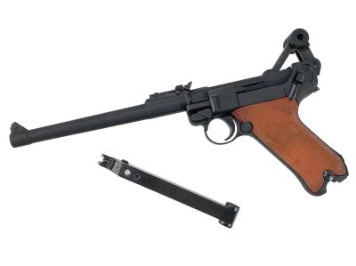 [タナカ] ルガーP08 8インチ HW エルフルトバージョン / ERFURT version ガスブローバックガン 23/11以降ロット (中古)サブ画像へ7