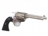 [タナカ] コルト SAR 1stジェネレーション ビズリーモデル 5-1/2インチ ニッケルフィニッシュ ガスリボルバー (中古)