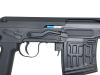 [A&K] ドラグノフ SVD-S (AIR) BK エアコッキングライフル ストック折り畳み式 ネジ穴削れ (訳あり)