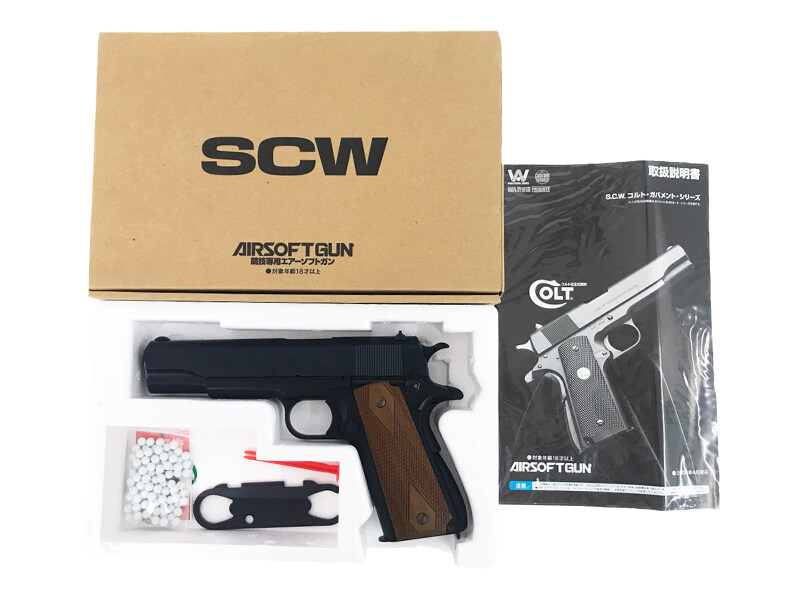 [WA] U.S.M1911A1 トランジションVer.3 HERRETT/へレッツ ウォルナットグリップ (中古)