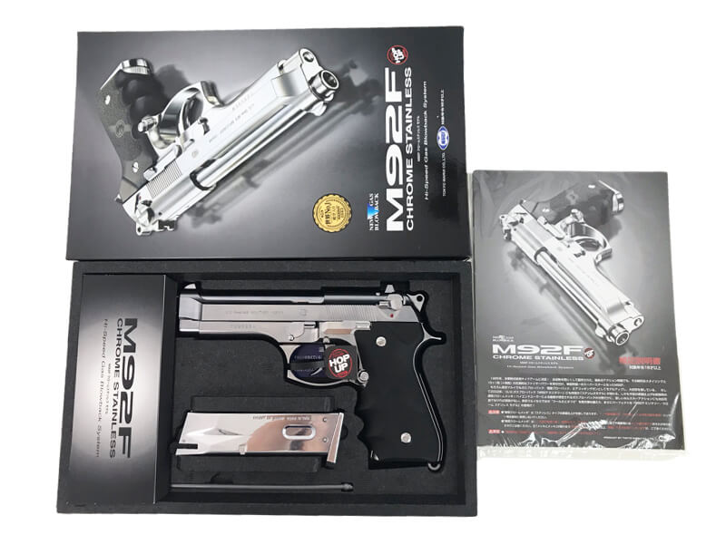 東京マルイ] M92F クロームステンレス ガスブローバック (中古～新品取 ...