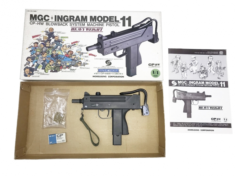 [MGC] イングラムM11 CP-HW 発火モデルガン キット組立済 (中古)