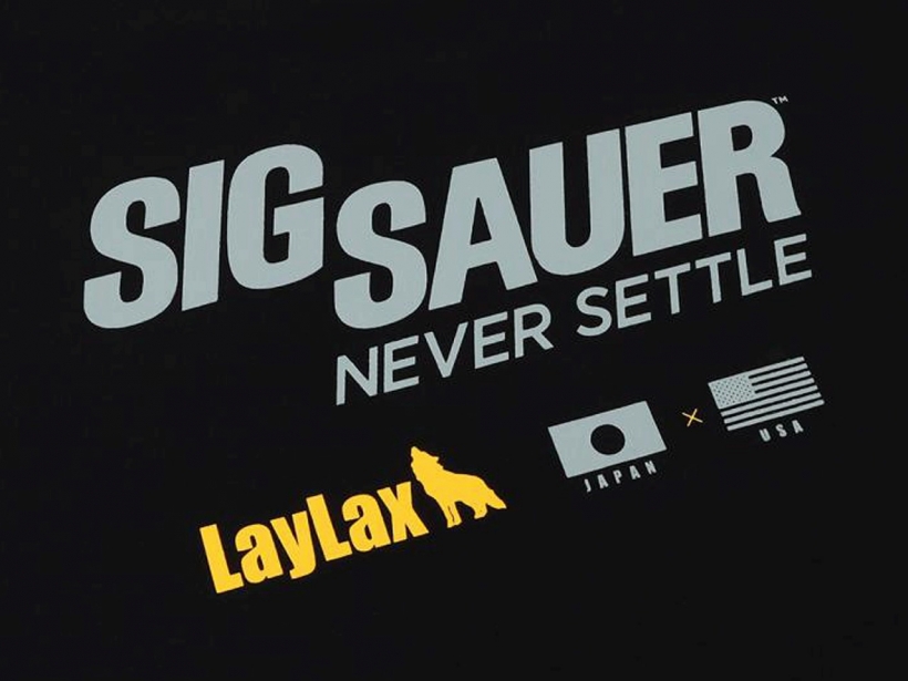 [LayLax/BATTLE STYLE] LayLax SIG コラボTシャツ NON-EXPORT ITEM (新品取寄) 製品参考画像2 