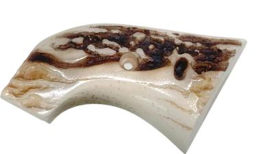 [Leather art KEIN] HWS SAA用 スタッグホーンフェイクグリップ (中古)サブ画像へ1