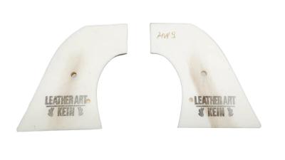[Leather art KEIN] HWS SAA用 スタッグホーンフェイクグリップ (中古)サブ画像へ2