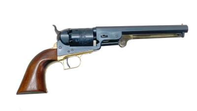 [CAW/キャロムショット] M1851 NAVY 2nd 真鍮製TG/BSモデル モリブデンブルー 発火モデルガン (未発火)サブ画像へ2