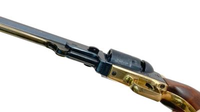 [CAW/キャロムショット] M1851 NAVY 2nd 真鍮製TG/BSモデル モリブデンブルー 発火モデルガン (未発火)サブ画像へ5