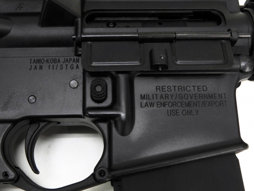 [タニオコバ] M4-モデルガン 14.5インチ ブローバック (未発火) 製品参考画像4 