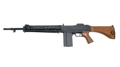 [S&T] 64式小銃 フルメタル リアルウッド 電動ガン 花模様ストックカスタム (中古)サブ画像へ1