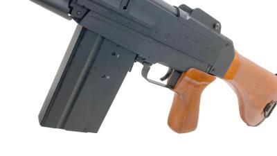 [S&T] 64式小銃 フルメタル リアルウッド 電動ガン 花模様ストックカスタム (中古)サブ画像へ5