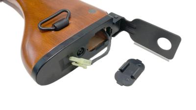 [S&T] 64式小銃 フルメタル リアルウッド 電動ガン 花模様ストックカスタム (中古)サブ画像へ7