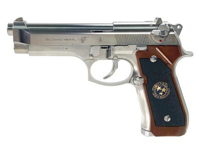 [東京マルイ] M92F クロームステンレス ガスブローバック グリップカスタム (中古)サブ画像へ1