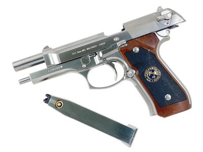 [東京マルイ] M92F クロームステンレス ガスブローバック グリップカスタム (中古)サブ画像へ7