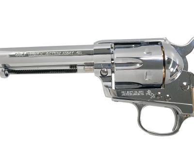 [HWS] コルト SAA.45 アーティラリー オールシルバー 組立キット モデルガン 組立済み (未発火)サブ画像へ3