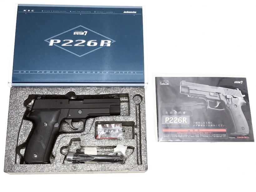 KSC] SIG P226R HW システム7 HOGUE製ラバーグリップ ガスブローバック