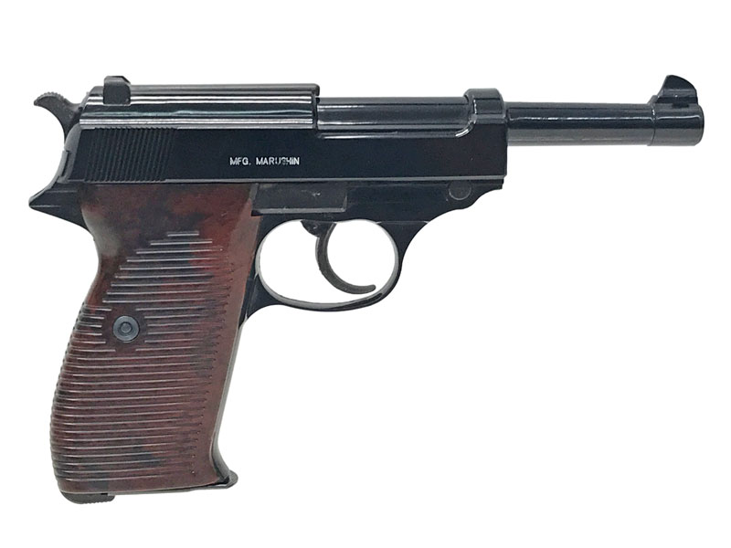 マルシン] ワルサーP38 ミリタリー 発火モデル ホワイト墨入れ