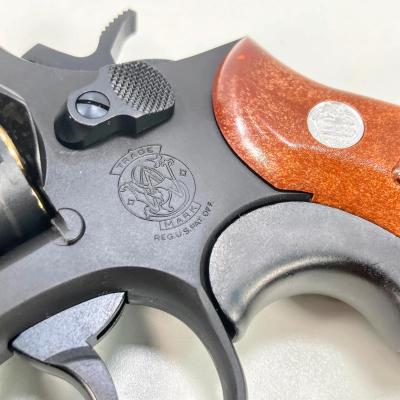 [タナカ] S&W M13 3インチ FBIスペシャル ヘヴィーウェイト バージョン3 ガスリボルバー グリップアダプターBK (中古)サブ画像へ6
