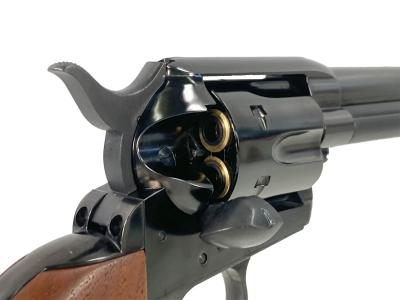 [マルシン] コルト SAA.45 ピースメーカー Wディープブラック Xカートリッジ 固定ホップ/新型バルブ ABS 木製グリップカスタム (中古)サブ画像へ5