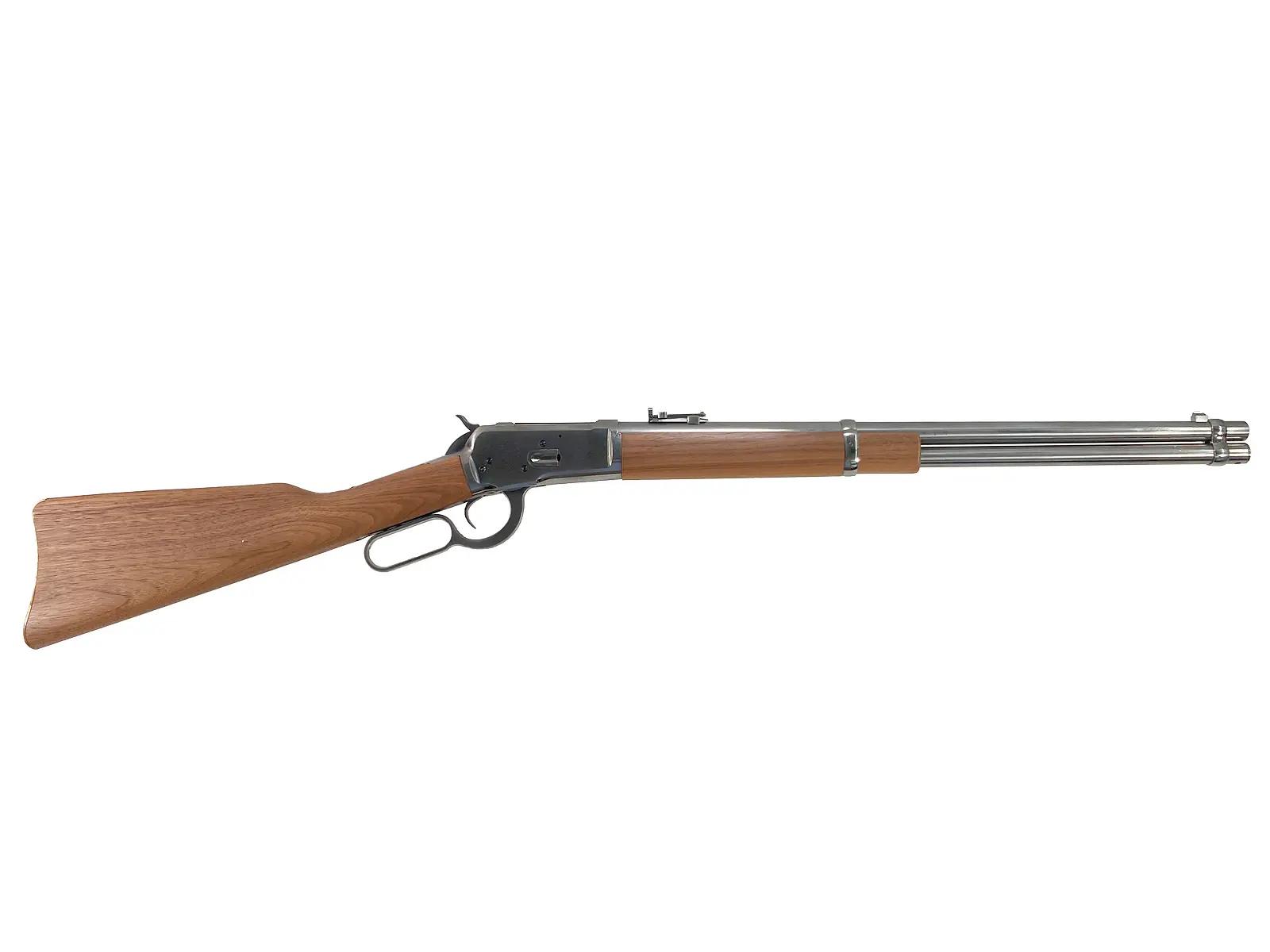 マルシン ウィンチェスター M1892 MAXI 美品 ジャンク扱い マルシン] ウィンチェスター M1892 MAXI シルバー SSB ガスライフル