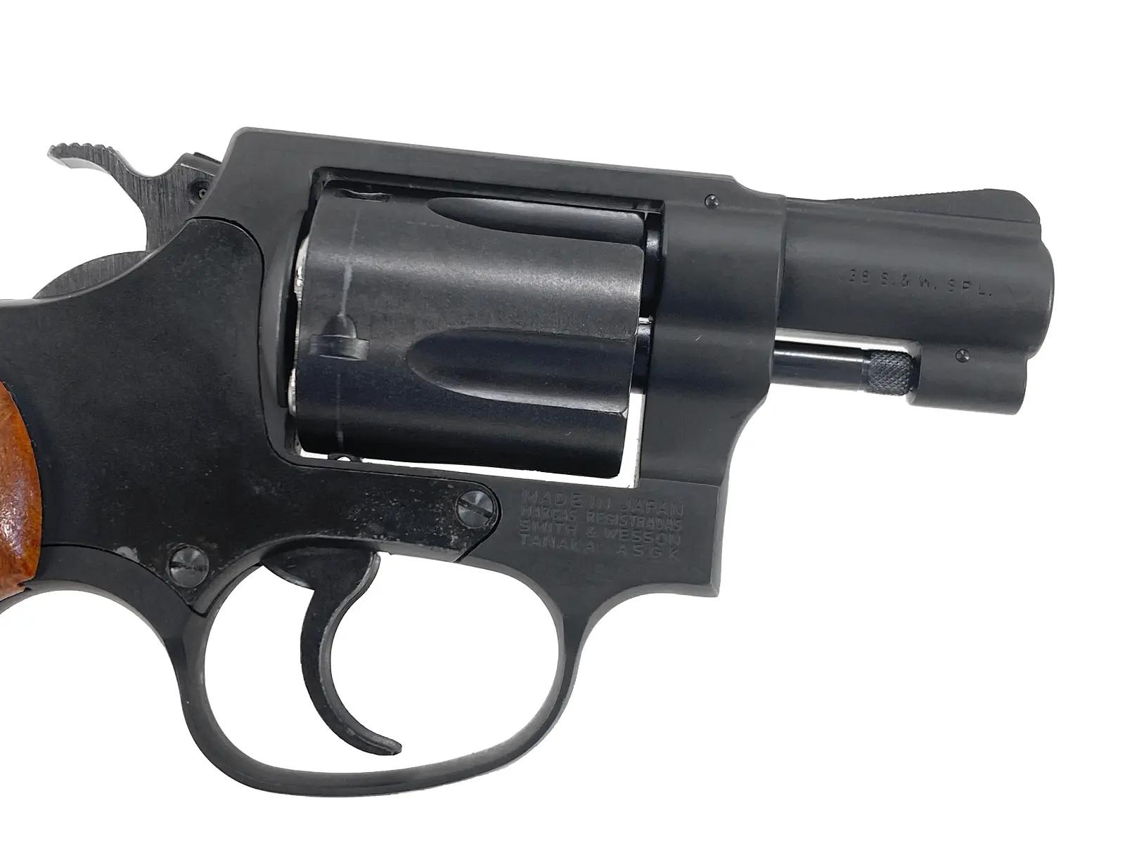 タナカ] S&W M36 チーフスペシャル 2インチ HW ペガサスガスガン (中古