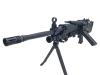 [S&T_CYBERGUN] M249 SAW E2 スポーツライン BK 電動ガン リアル刻印仕様 ストックピン穴加工跡あり (訳あり)