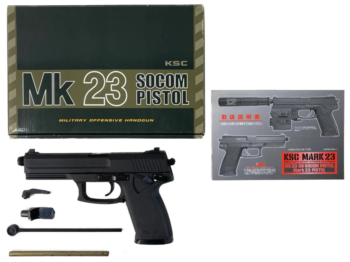 [KSC] MK23 SOCOMピストル 05HK HW GBB (中古)