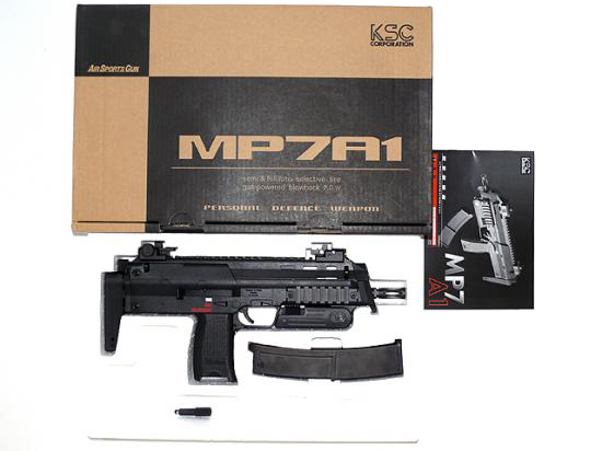 [KSC] MP7A1 ガスブローバック カップ破損 (ジャンク)