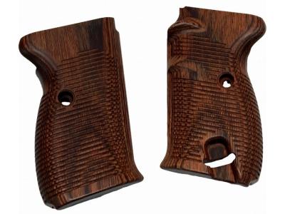 [Pandora Arms] マルゼン製ワルサーP38用 ウッドグリップ ブラウン AWG-1453 (中古)サブ画像へ1