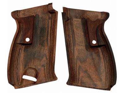 [Pandora Arms] マルゼン製ワルサーP38用 ウッドグリップ ブラウン AWG-1453 (中古)サブ画像へ3