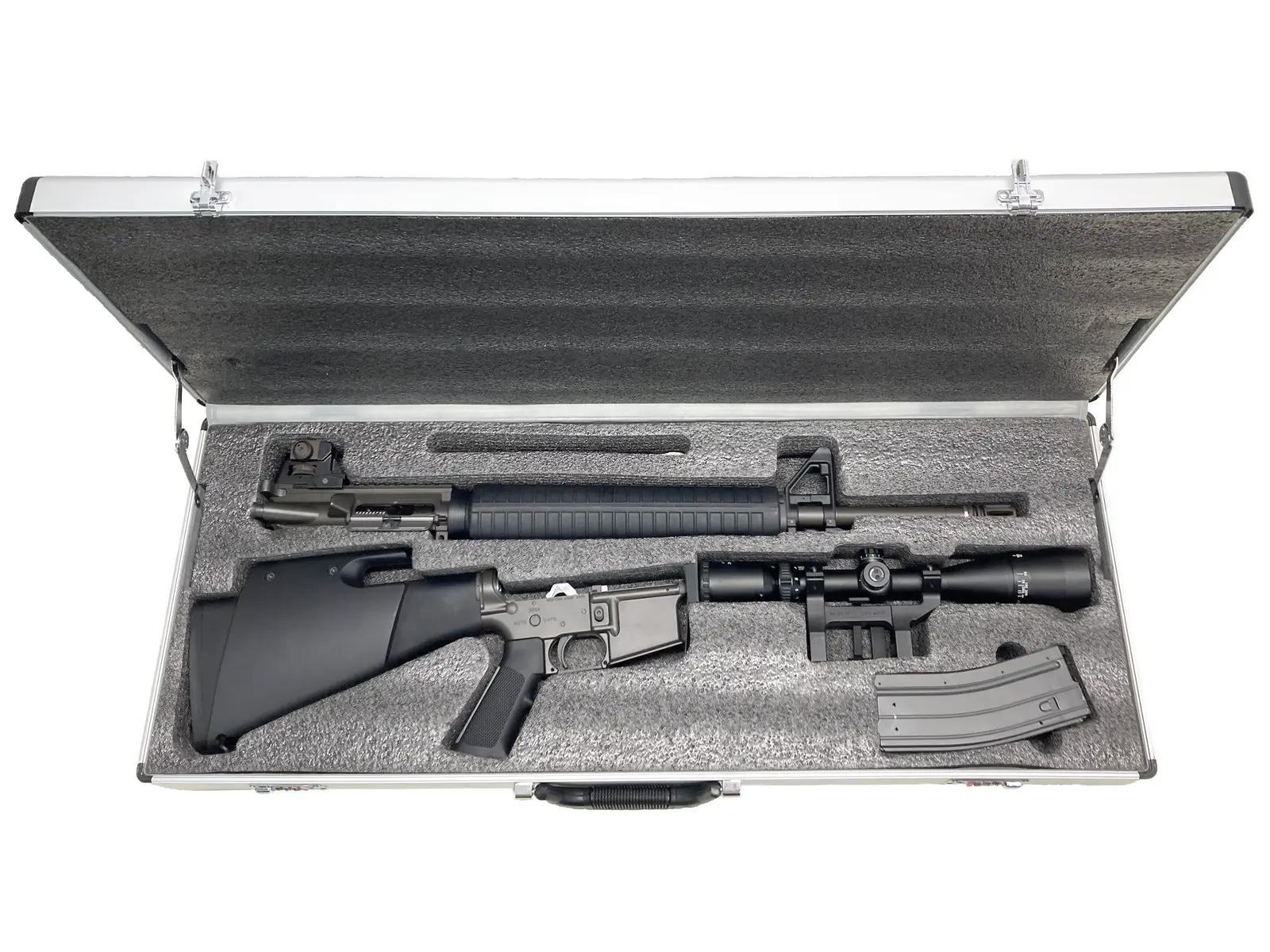WA] ゴルゴ13 M16 スナイパー・ライフル ガスブローバック (中古)の