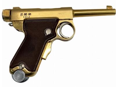 [マルシン] 南部式小型自動拳銃 ベビーナンブ 東京砲兵工廠刻印 桐箱/オリジナル箱 予備カート付 ダミーカートモデルガン (中古)サブ画像へ1