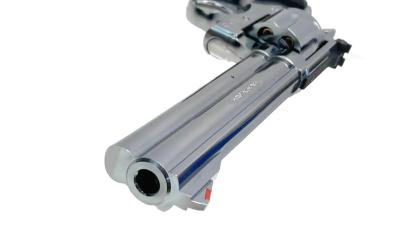 [マルシン] S&W M686 .357マグナム 6インチ DAVISタイプグリップ シルバーABS ガンケース付 (中古)サブ画像へ6