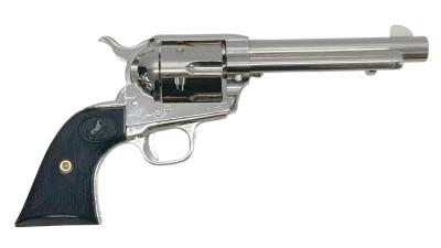 [CAW] コルト SAA 2nd ニッケルフィニッシュ アーティラリー 発火モデルガン グリップ変更 (未発火)サブ画像へ2