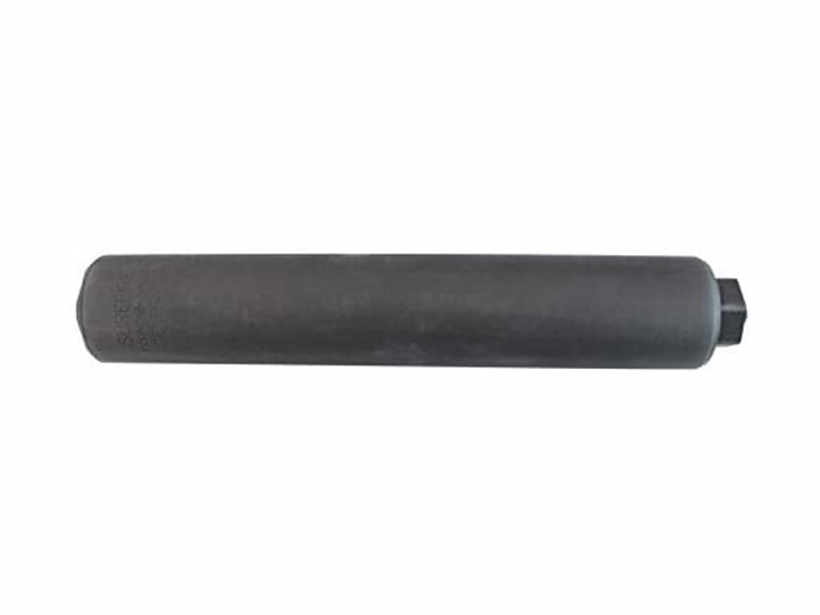 [Airsoft Artisan] SF Genesis 762スタイルレンジアップサイレンサー Black (14mm逆ネジ) (中古)