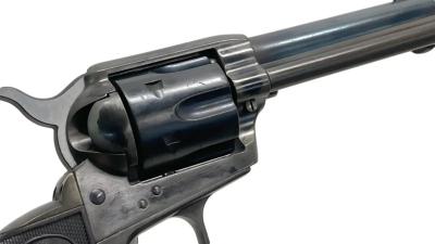 [CAW] コルト SAA 2nd スタンダードモデル シビリアン HW R ブラック ブルーイングカスタム (未発火)サブ画像へ4