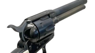 [CAW] コルト SAA 2nd Generation アーティラリー HW ブラック 発火モデルガン ブルーイングカスタム (未発火)サブ画像へ4