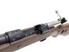 [BELL] モーゼル Kar98k ライブカート式エアコッキング フェイクウッド ホワイト刻印入 (中古)