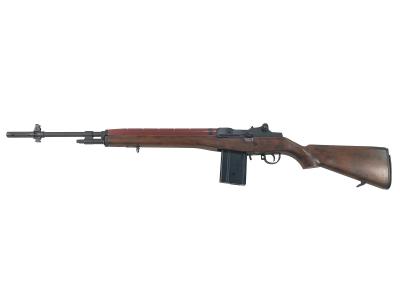 [AGM] M14 電動ガン フェイクウッド ハンドガード塗装 マウント欠品 セミオート不可 (訳あり)サブ画像へ1