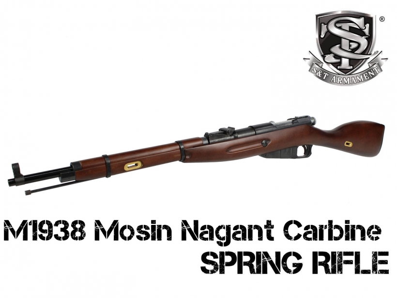 [S&T] M1938 Mosin Nagant モシンナガン カービン エアーコッキングライフル RW (新品)