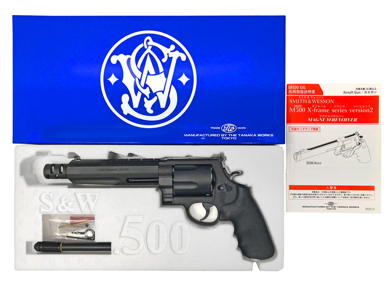 タナカ] S&W M500 PC 6.5インチ ブラックHW Ver.2 ガス