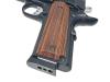 [WA] SCW S&W SW1911 ブラック ガスブローバック 木製グリップカスタム (中古)