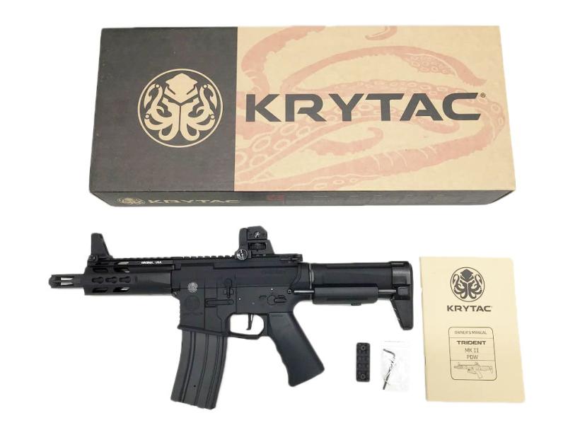 [KRYTAC] TRIDENT Mk2 PDW BK 電動ガン (中古)