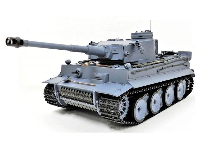 [HengLogn/ヘンロン] ドイツタイガーI型　GERMAN 戦車ラジコン 1/16スケール (中古)