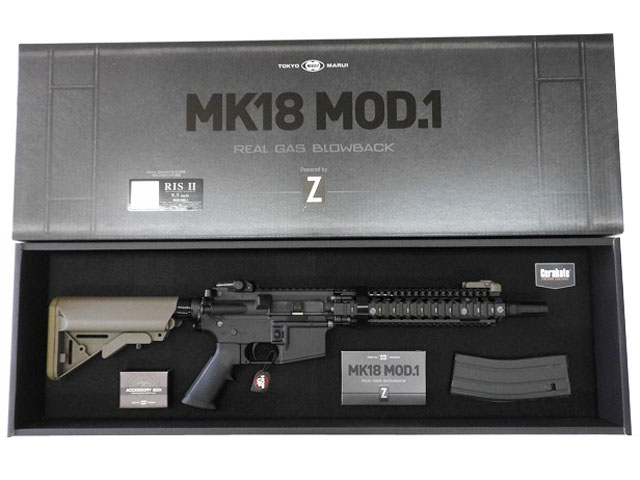 東京マルイ] Mk18 Mod.1 BLOCK2 リアルガスブローバック (中古 