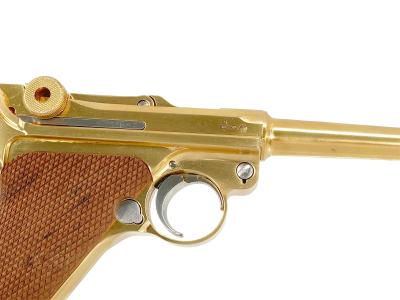 [マルシン] ルガー P08 4インチ Parabellum 木製グリップ 金属モデルガン (中古)サブ画像へ4