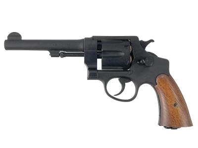 [タナカ] S&W M1917 CAL.45 ミリタリー 5.5インチ 発火モデルガン 木製グリップカスタム (未発火)サブ画像へ1
