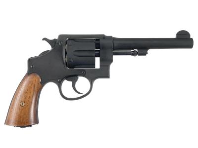 [タナカ] S&W M1917 CAL.45 ミリタリー 5.5インチ 発火モデルガン 木製グリップカスタム (未発火)サブ画像へ2