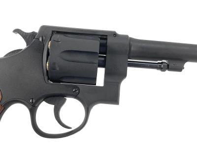 [タナカ] S&W M1917 CAL.45 ミリタリー 5.5インチ 発火モデルガン 木製グリップカスタム (未発火)サブ画像へ4
